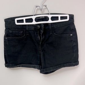 joes black jean shorts